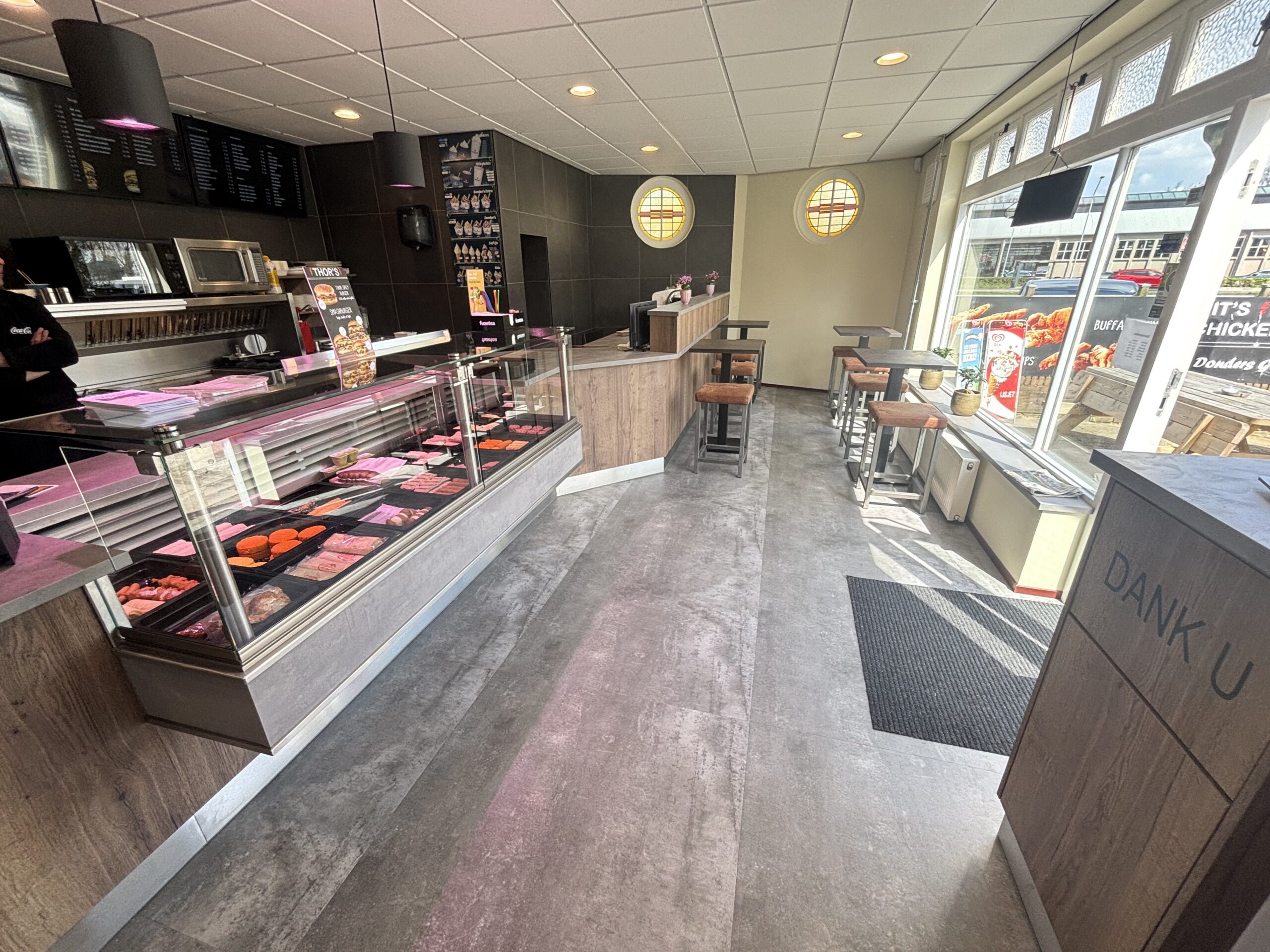 Interieur van Snackbar & Eethuis THOR in Naarden